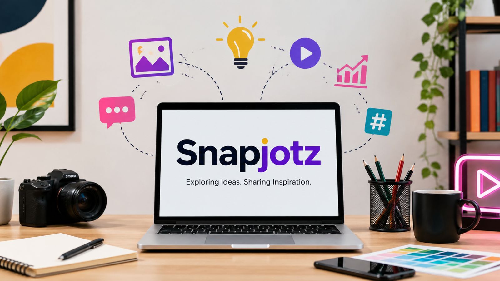 Snapjotz: Exploring a Creative Digital Space for Fresh Ideas, Visual Content, Entertainment, and Online Trends